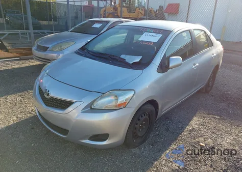 2012 Toyota Yaris из США, поврежденный, VIN JTDBT4K32CL039237